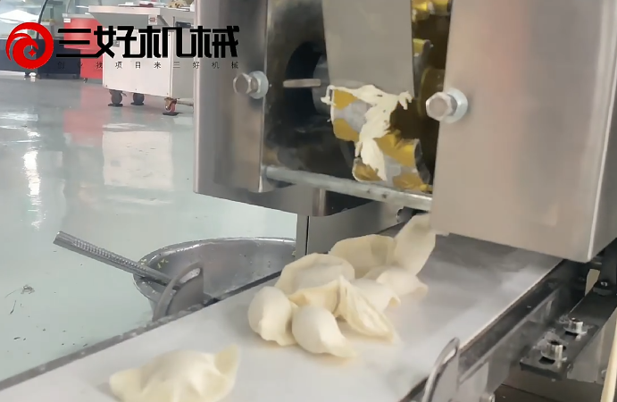 三好仿手工餃子機做出來的效果