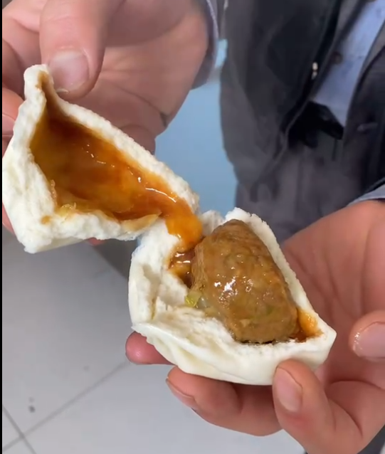 速凍包子機(jī)做出來的包子