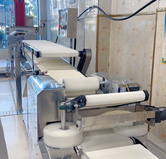 三好饅頭機(jī)流水線怎么使用